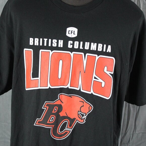 BC Lions Shirt - Big Graphic Classic Team Logo - Men's 2XL (NWT) - Picture 2 of 7